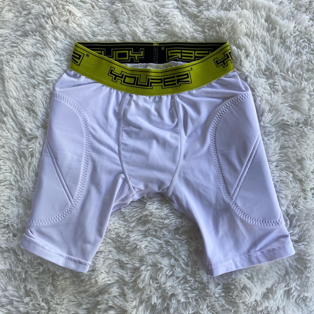 Padded Sports Compression Shorts Sliding Shorts